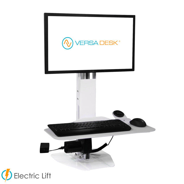 Micro Power Desk Riser - Single