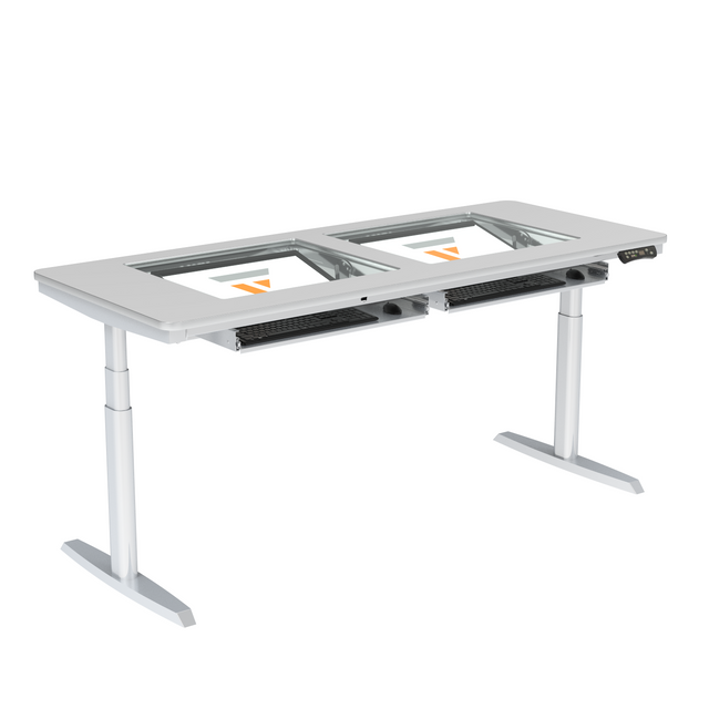 Downview Electric Computer Table