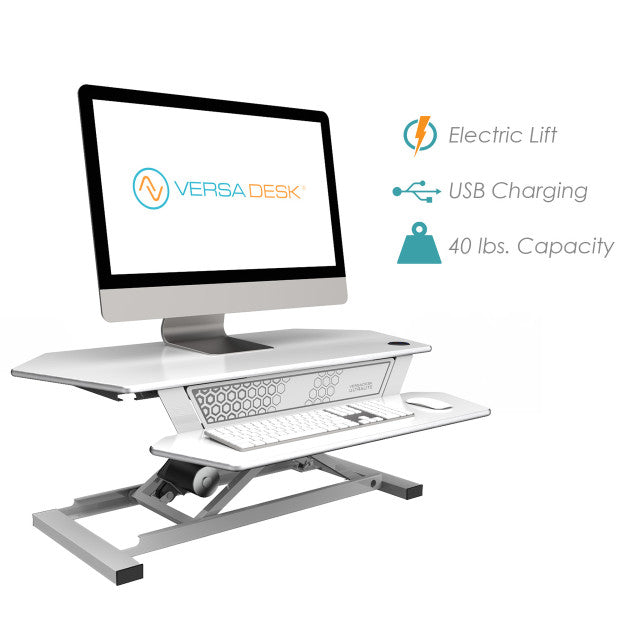 UltraLite Electric Standing Desk Converter