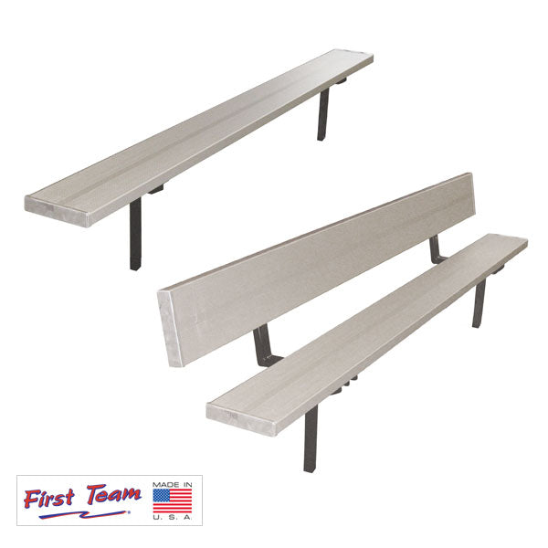 Teammate Fixed Outdoor Player Benches