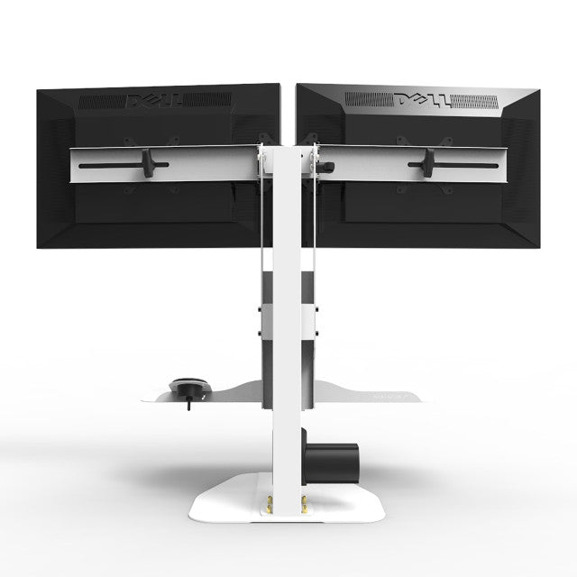 Micro Power Desk Riser - Dual