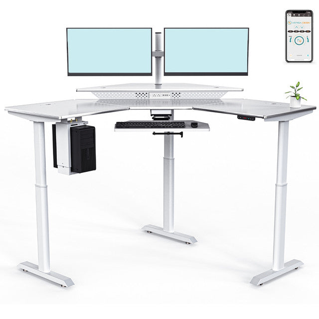 PowerLift® Corner Standing Desk