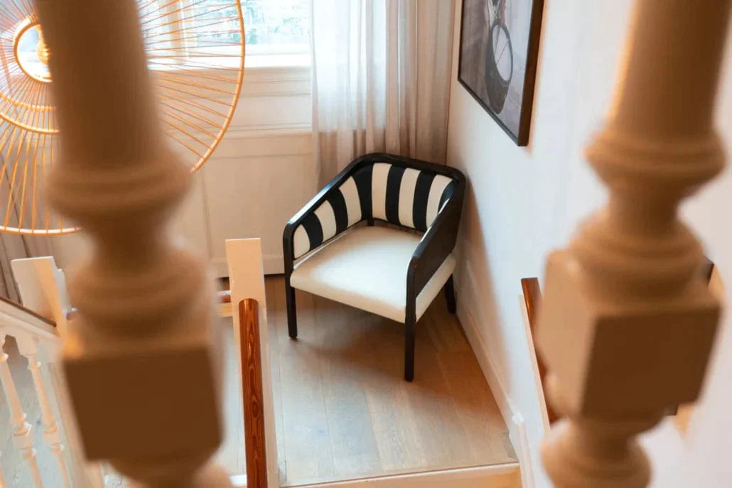 Authentic Models Martini Chair, Black & White