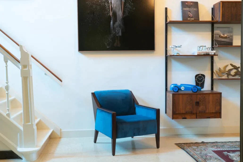 Authentic Models Club Lounge Chair, Velvet