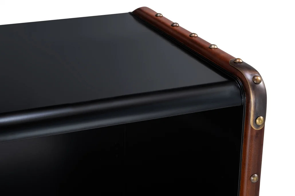 Endless Regency Drawers by Authentic Models Small, Black Interior