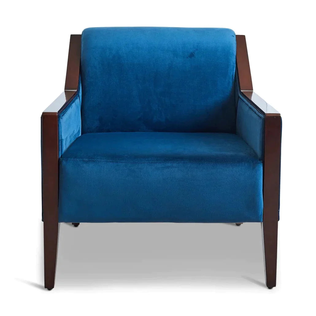 Authentic Models Club Lounge Chair, Velvet