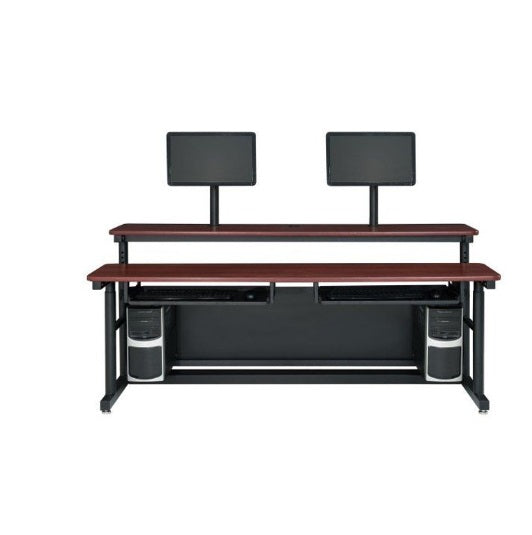 Split Level Adjustable Computer Table
