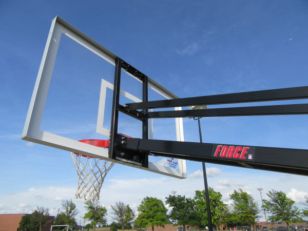 Force™ In Ground Adjustable Basketball Goal
