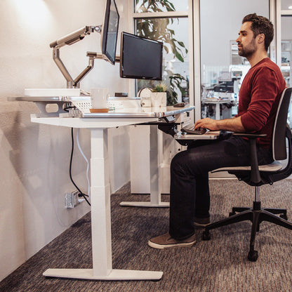PowerLift Split Level Electric Standing Desk