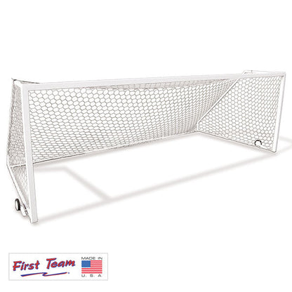 Golden Goal 44 Square Aluminum Portable Soccer Goal