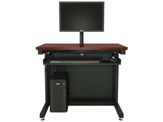 Deluxe Height Adjustable Computer Table