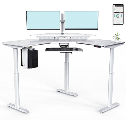PowerLift® Corner Standing Desk