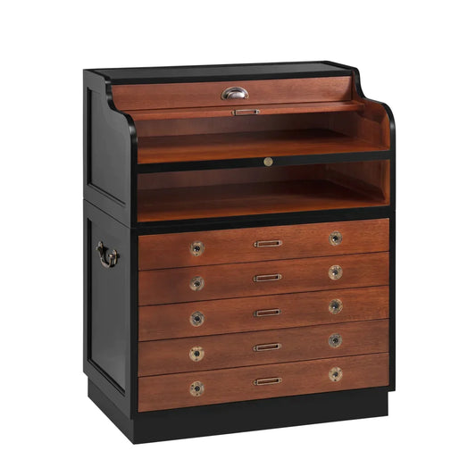 Secretaire 'Grand Hotel' Desk & Cabinet by Authentic Models